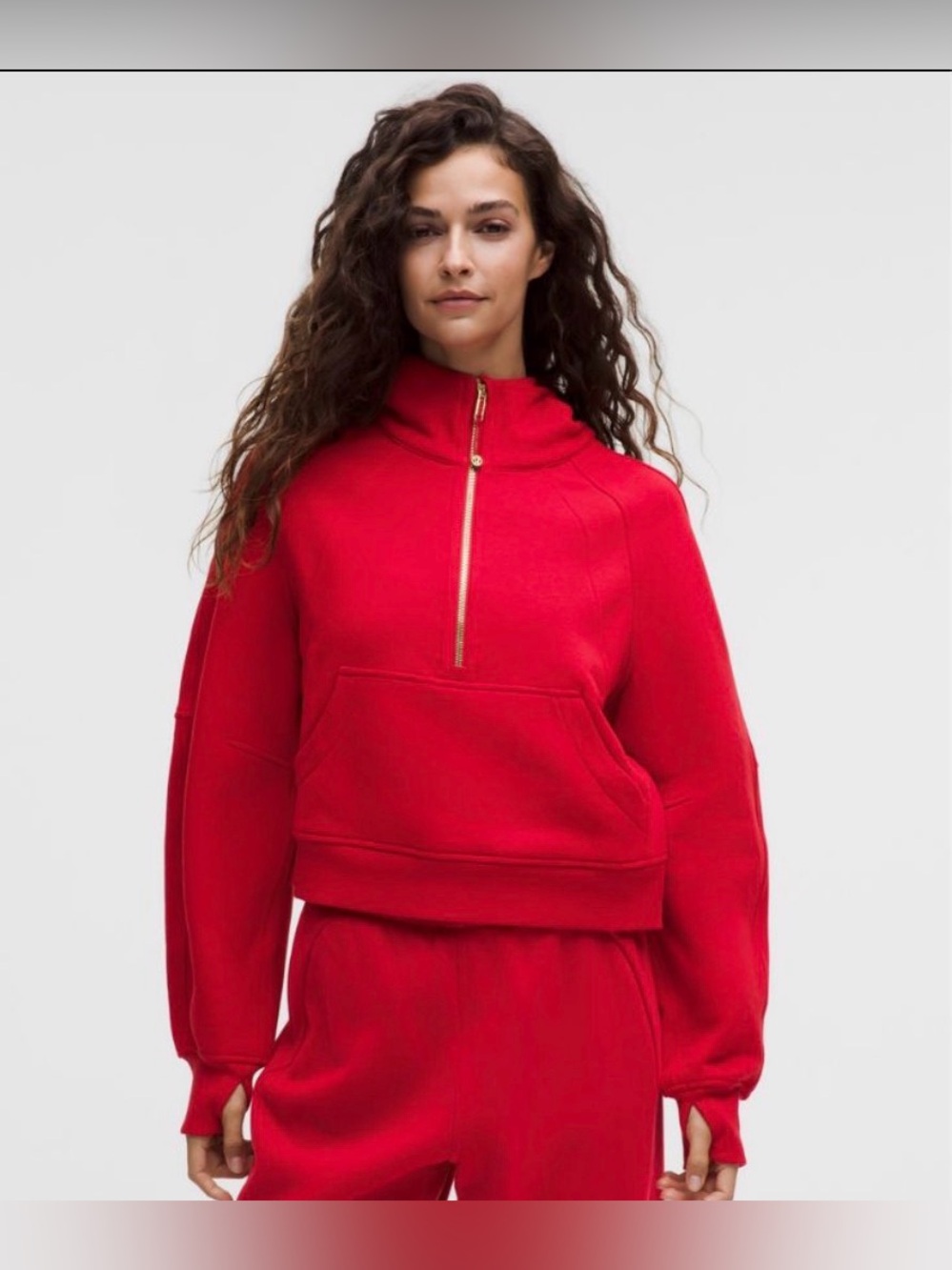 Lululemon Scuba Oversized Half-Zip Hoodie